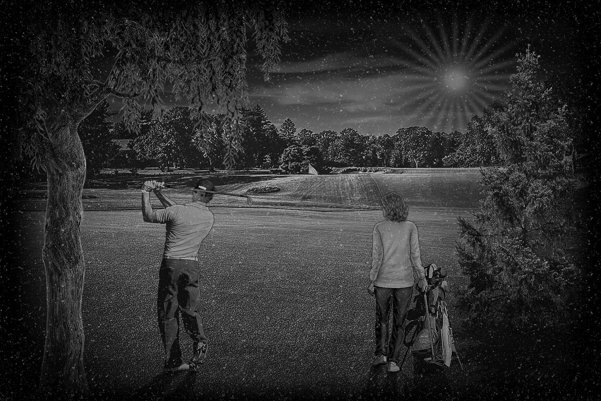 Diamond Etched Landscape