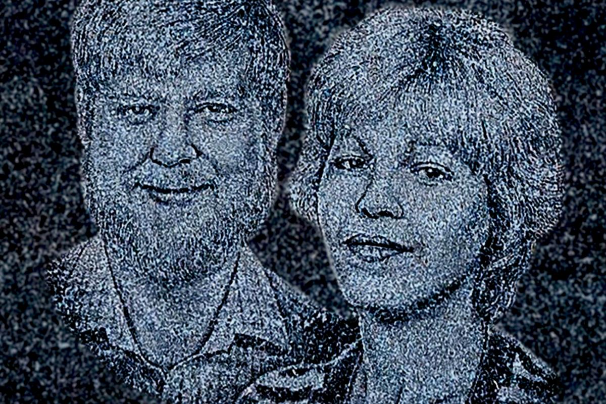 Diamond Etched Portrait