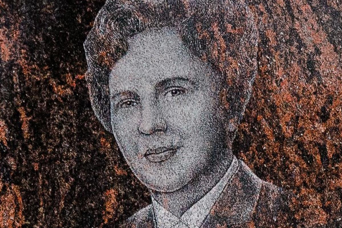 Diamond Etched Portrait