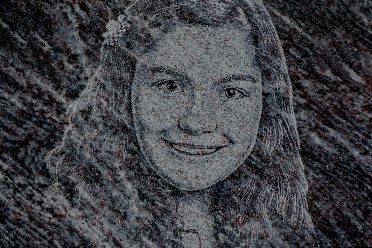 Diamond Etched Portrait