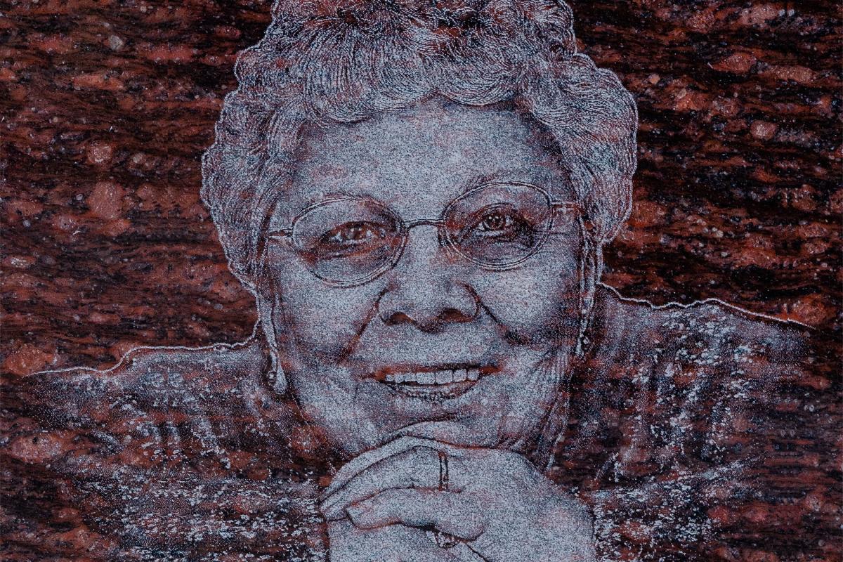 Diamond Etched Portrait