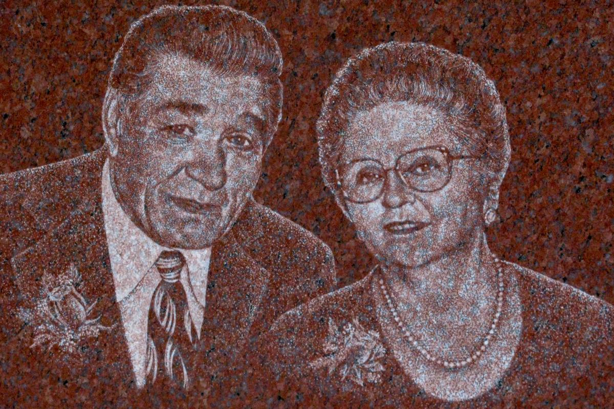 Diamond Etched Portrait