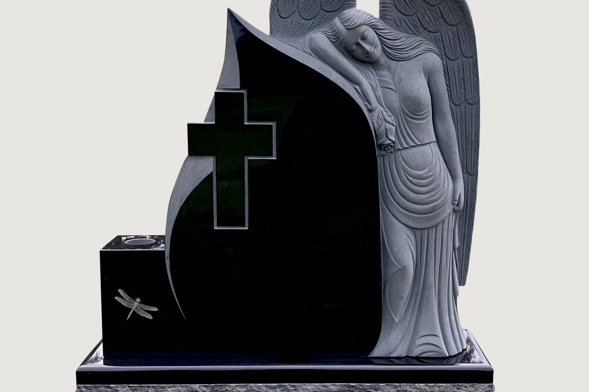 Sculptured Granite Monument