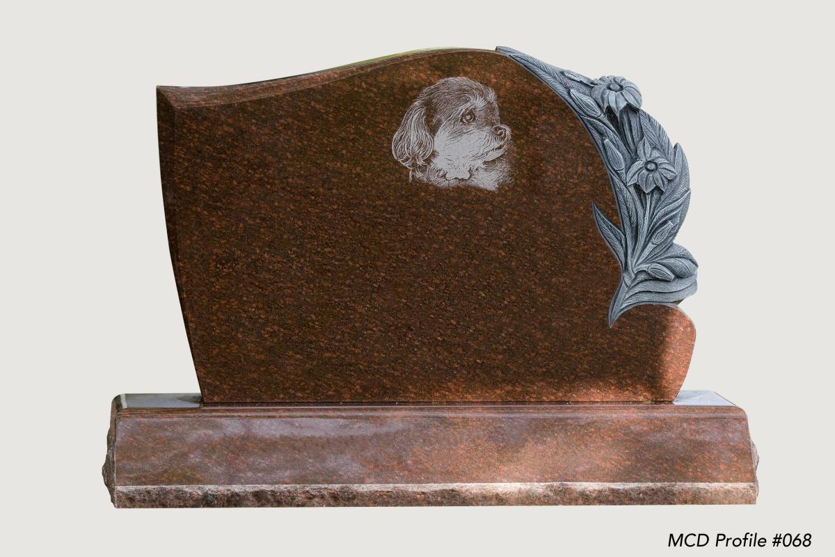 Sculptured Granite Monument