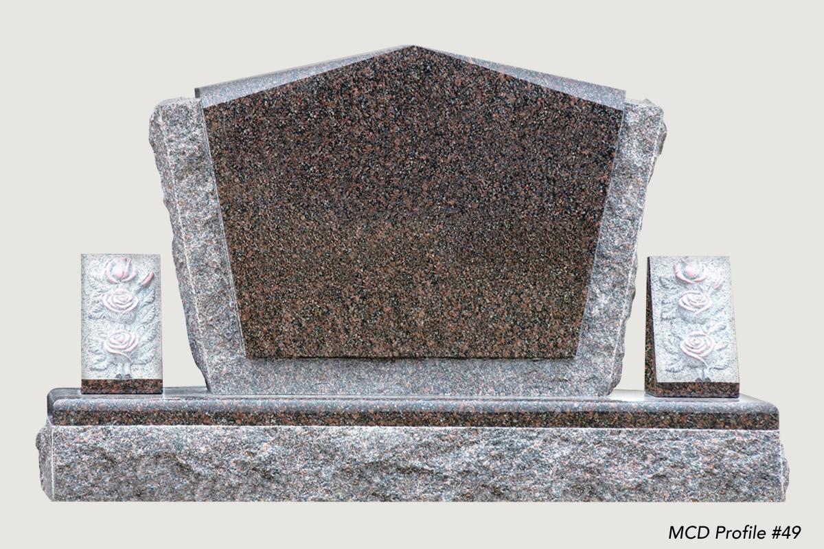 Custom Design Granite Monument