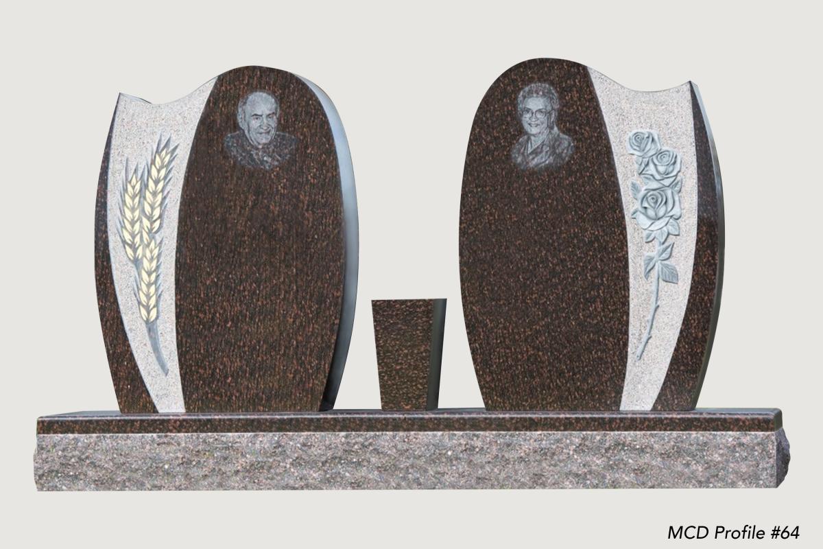 Custom Design Granite Monument