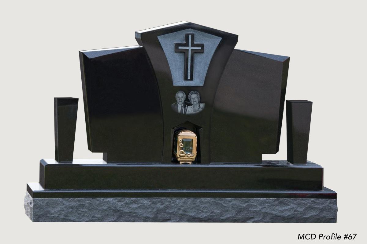 Custom Design Granite Monument