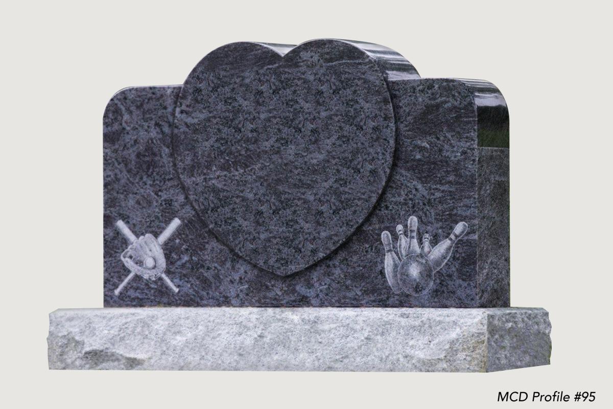 Custom Design Granite Monument
