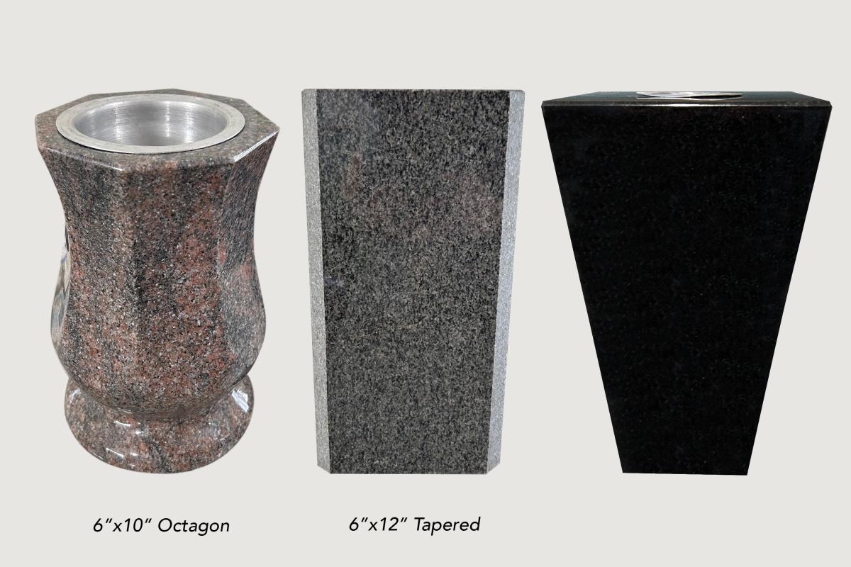 Granite Vases