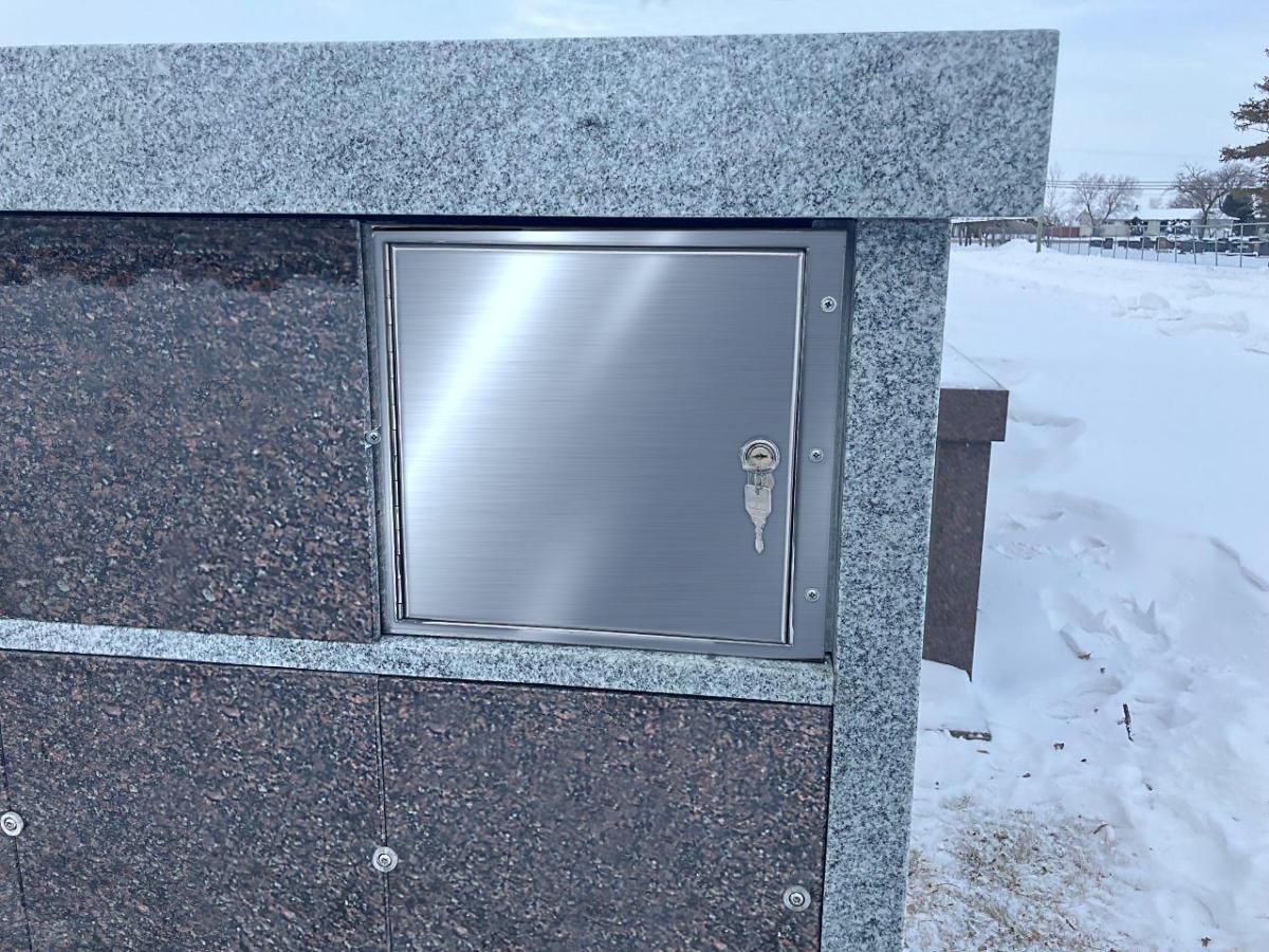 Large Columbaria Privacy Shutter