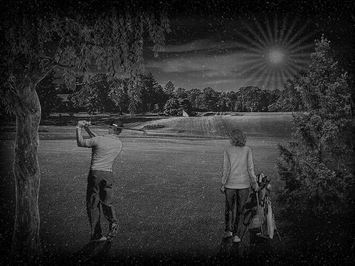 Diamond Etched Landscape