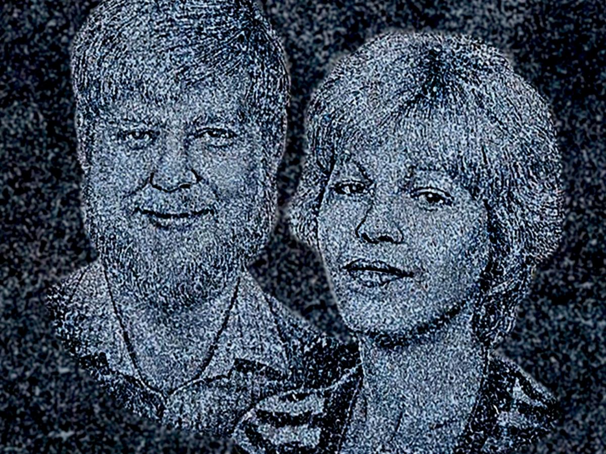 Diamond Etched Portrait