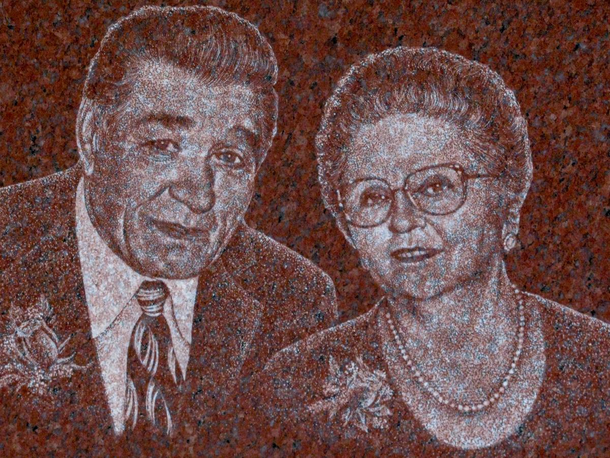 Diamond Etched Portrait