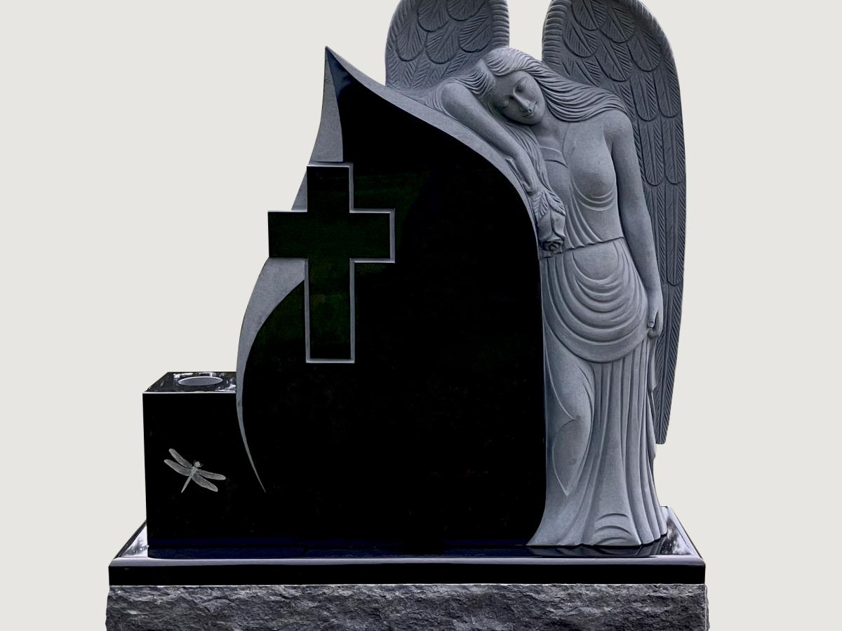 Sculptured Granite Monument