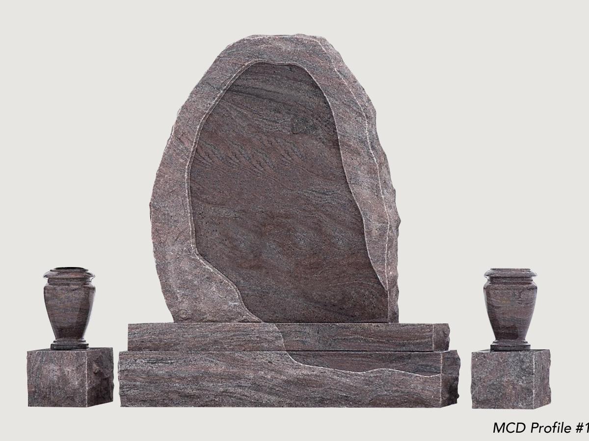 Custom Design Granite Monument